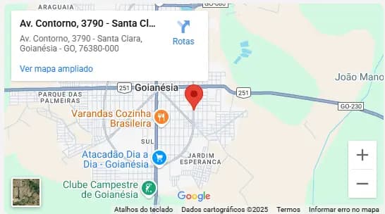 Prévia do mapa da Federal Associados